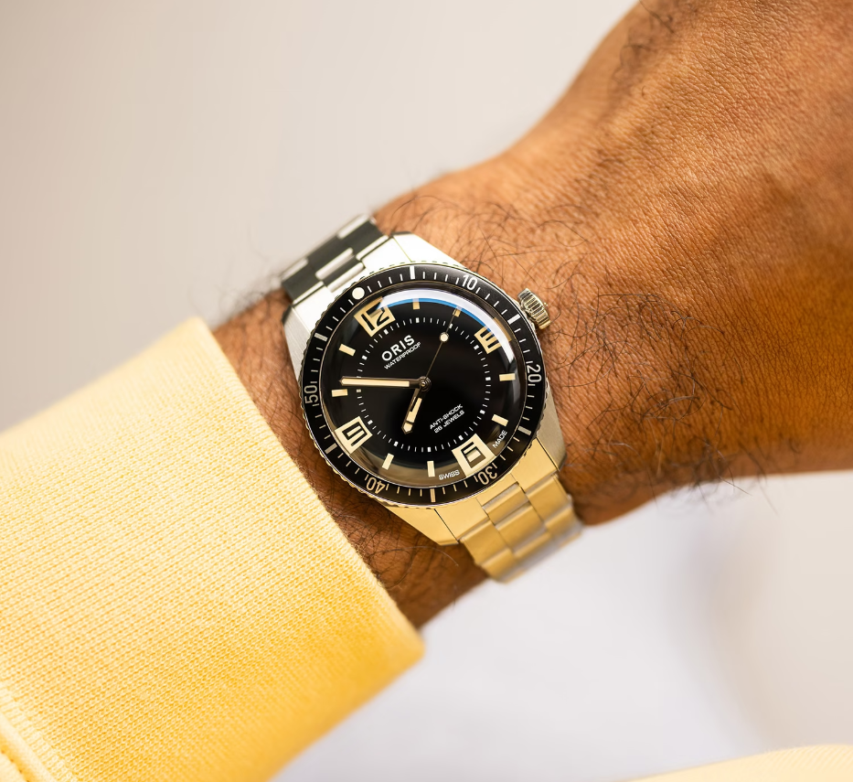 ORIS  Мужские швейцарские часы, автоматический механизм, сталь, 40 мм